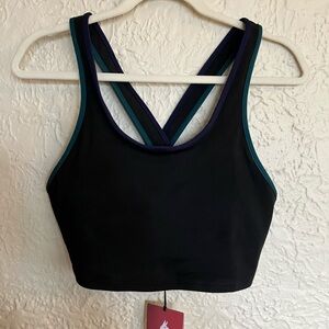 NWT Cotopaxi Black Longline Sports Bra